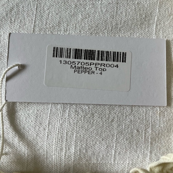 NWT Reformation Matteo Top - Picture 4 of 4